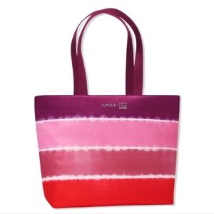 Jonathan Adler X Clinique Multicolor Striped Tote